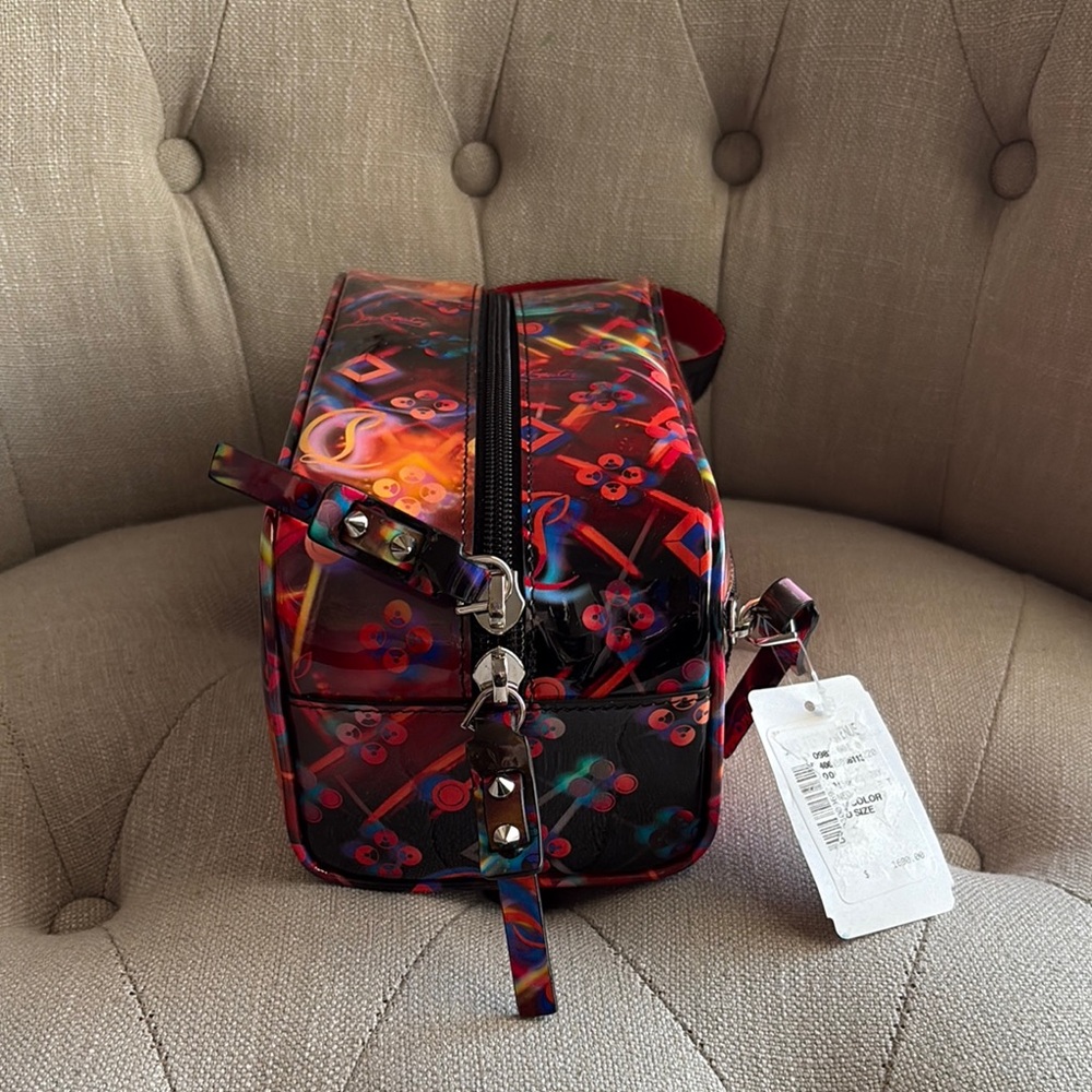 Authentic Christian Louboutin Multicolor Toiletry Bag - Picture 5 of 12